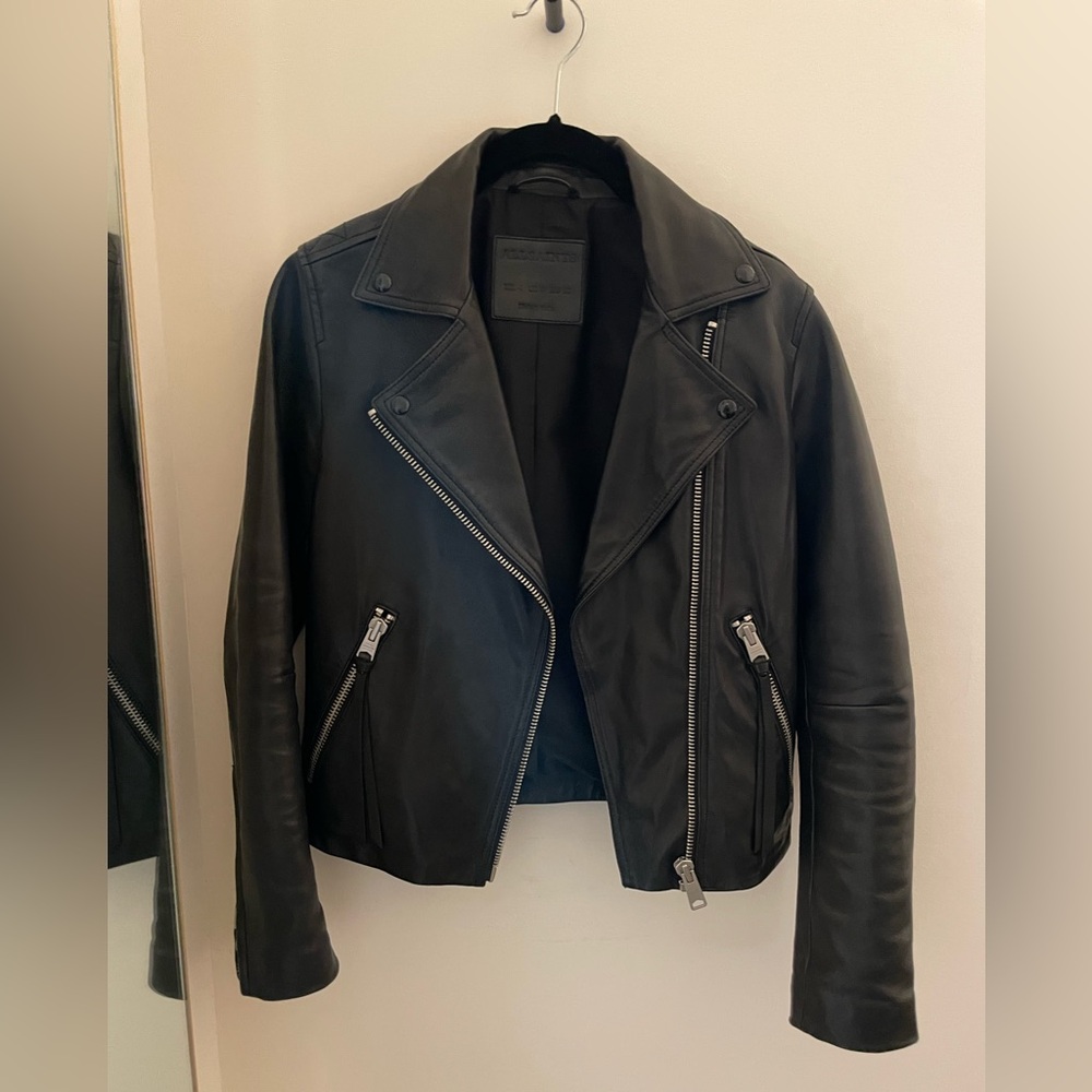 All Saints Charcoal Jacket